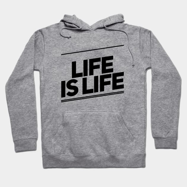 Life is life according to Kris Jenner Hoodie by Live Together